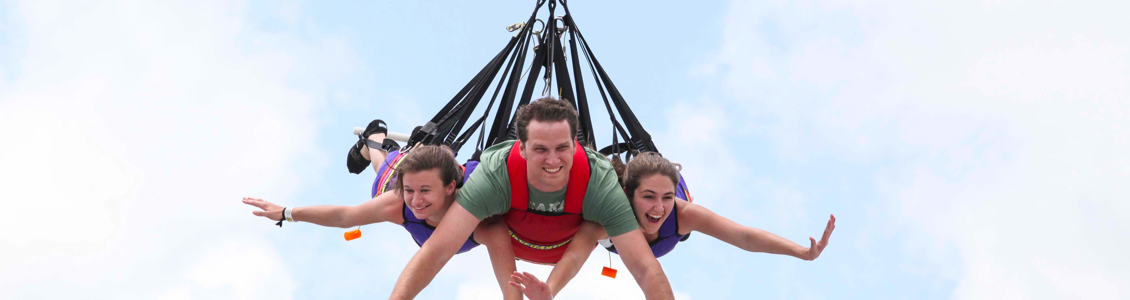 SkyCoaster at Fun Spot America