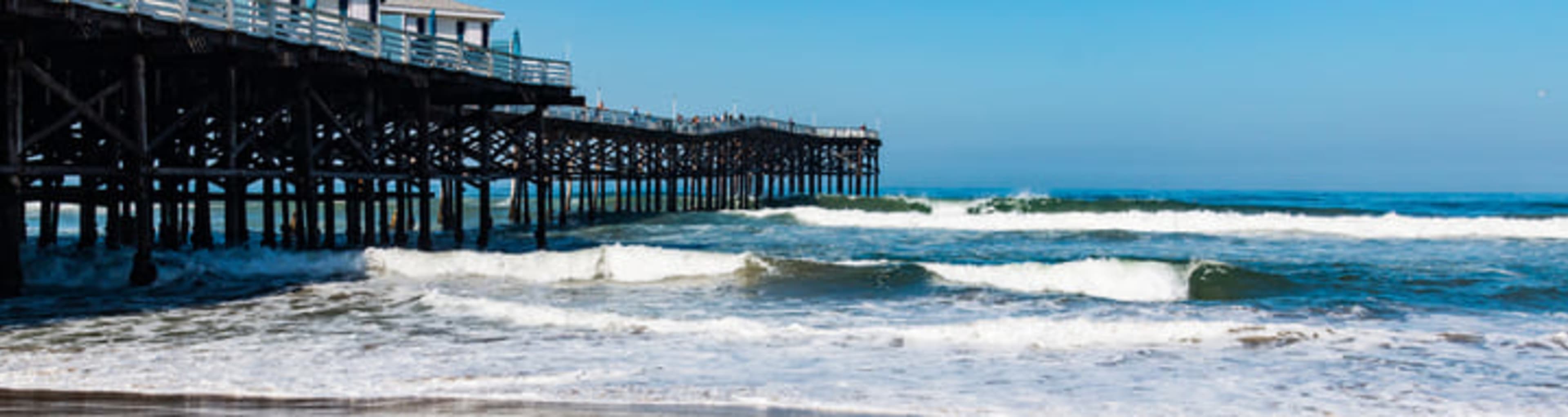 Crystal Pier on Pacific Beach, San Diego