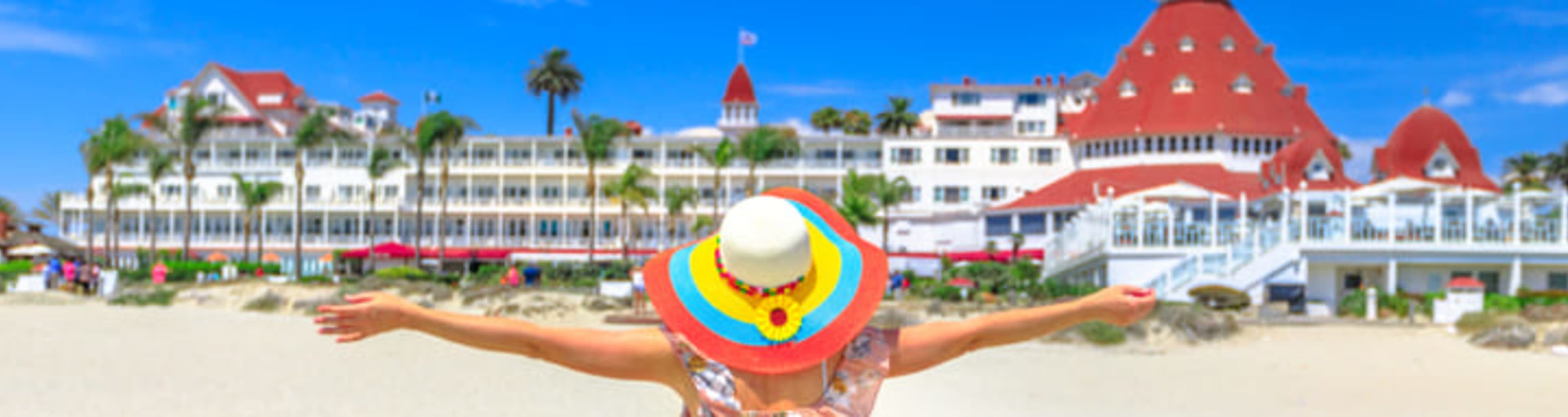 The legendary Hotel del Coronado in San Diego