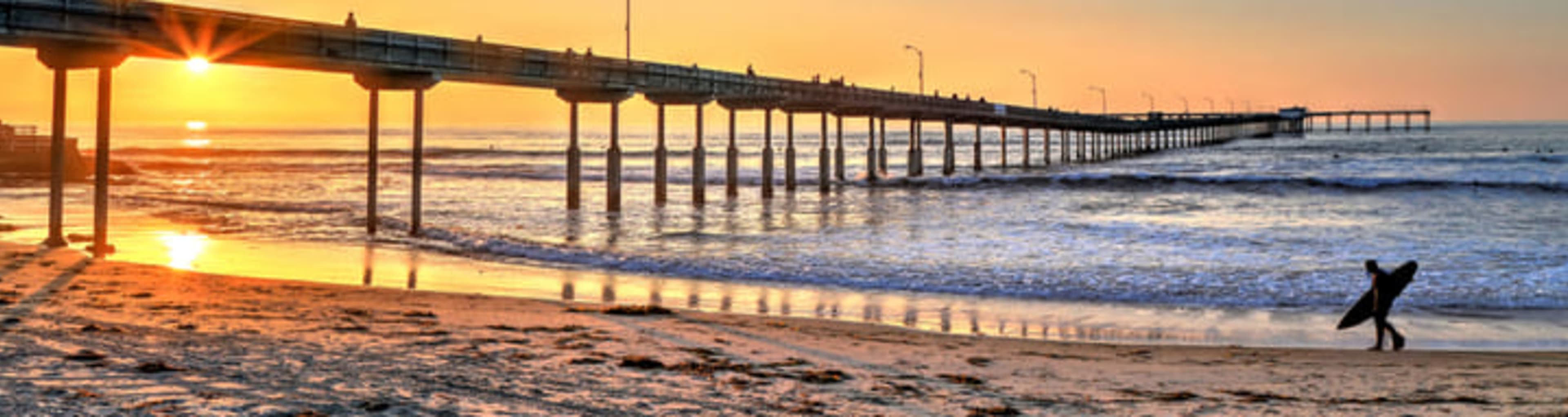 The pier at Ocean Beach, San Diego