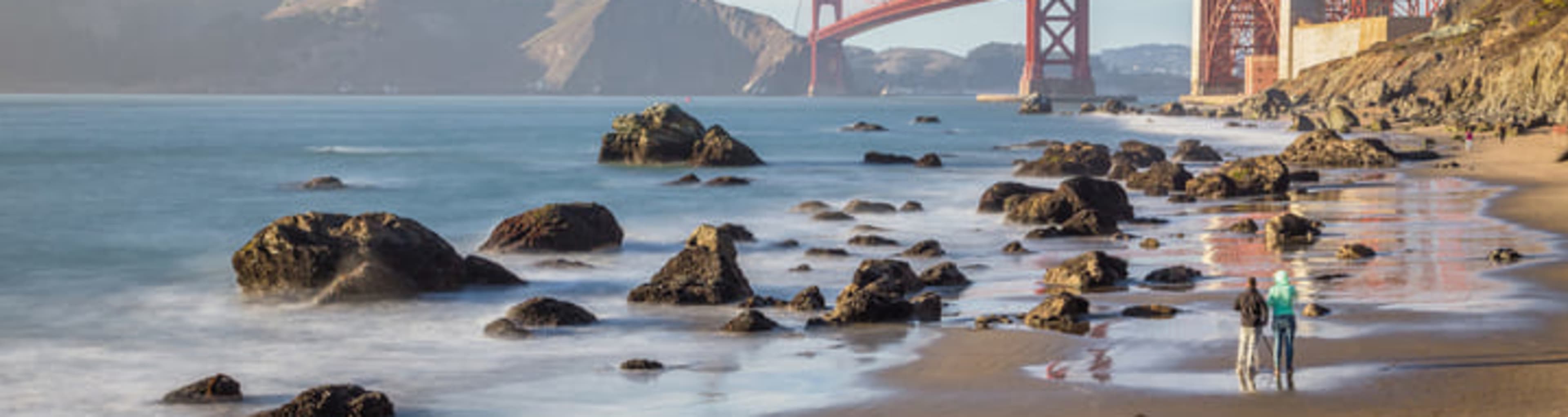 The Golden Gate Bridge in San Francisco