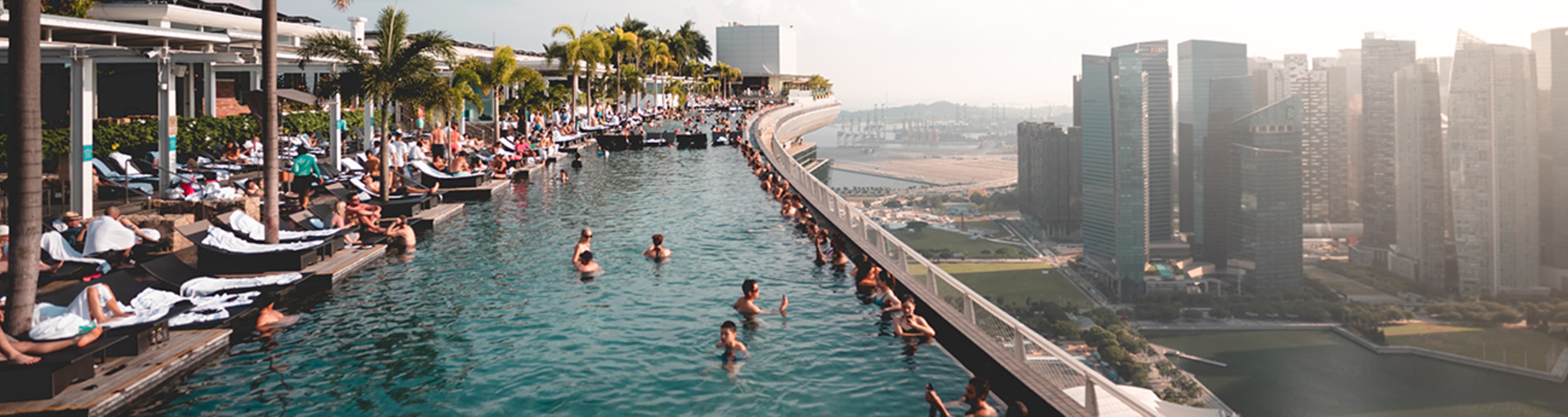 Singapore SkyDeck Infinity Pool