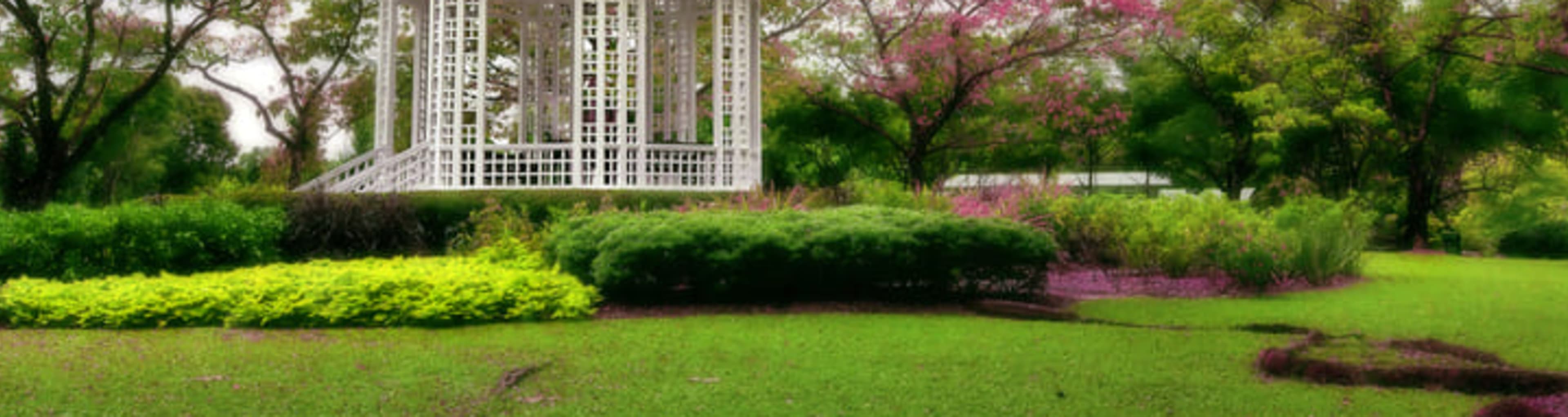 The bandstand in Singapore Botanic Gardens.