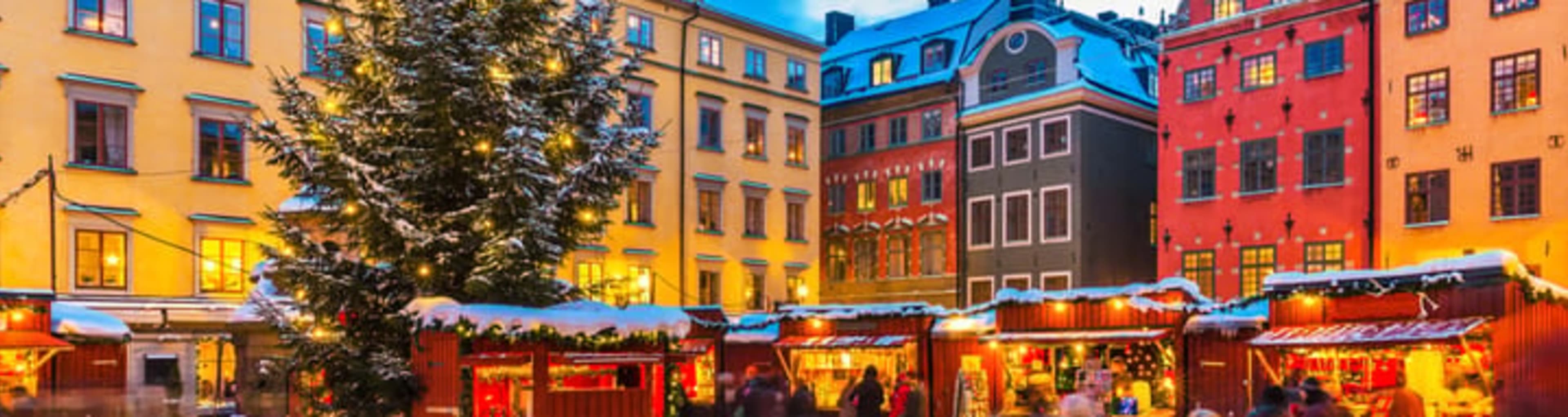 Christmas market in Stockholm's old town