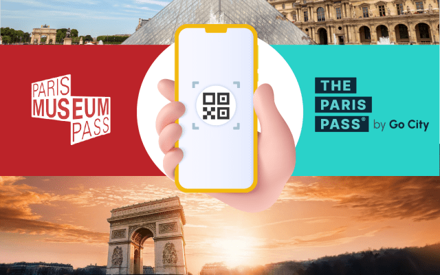Scan either The Paris Pass® or your Paris Museum Pass 