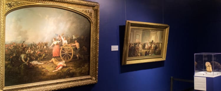 Inside the Fraunces Tavern® Museum.