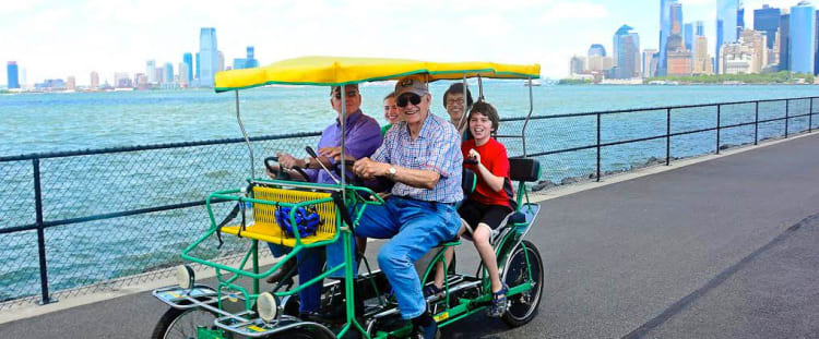 Surrey Bike Rental on Governors Island