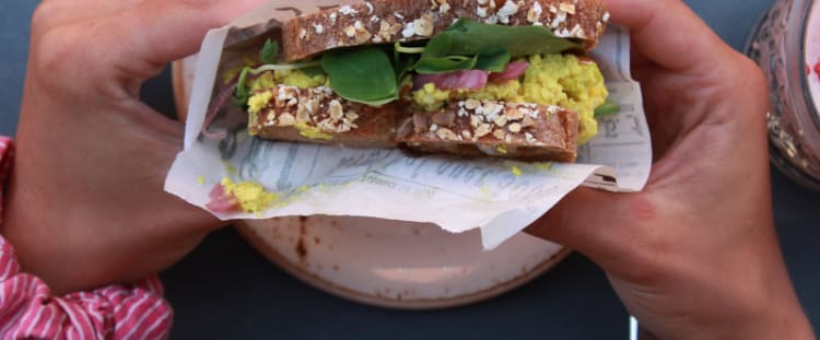 Fern and Fika sandwich