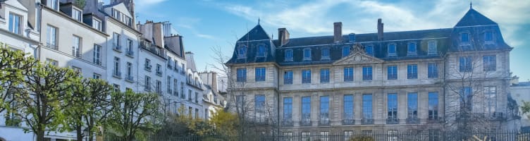 Exterior of the Picasso Museum in Paris