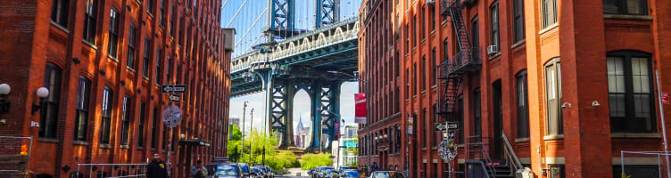 La vue la plus emblématique du pont de Brooklyn