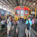 Maeklong Railway Market.