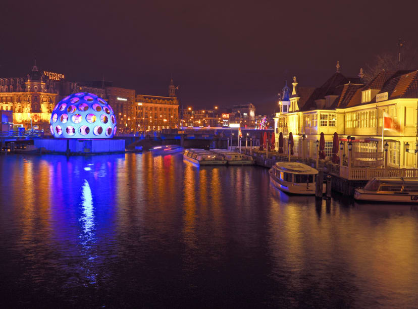 Installation Amsterdam Light Festival