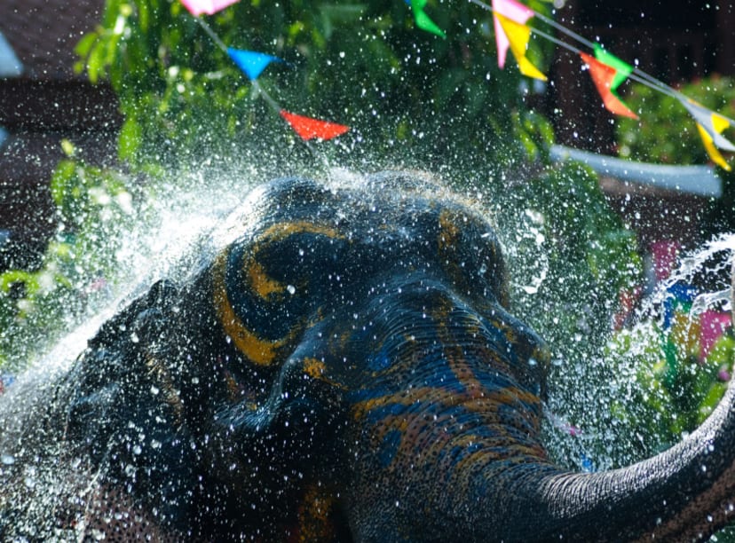 Songkran Water Festival in Bangkok