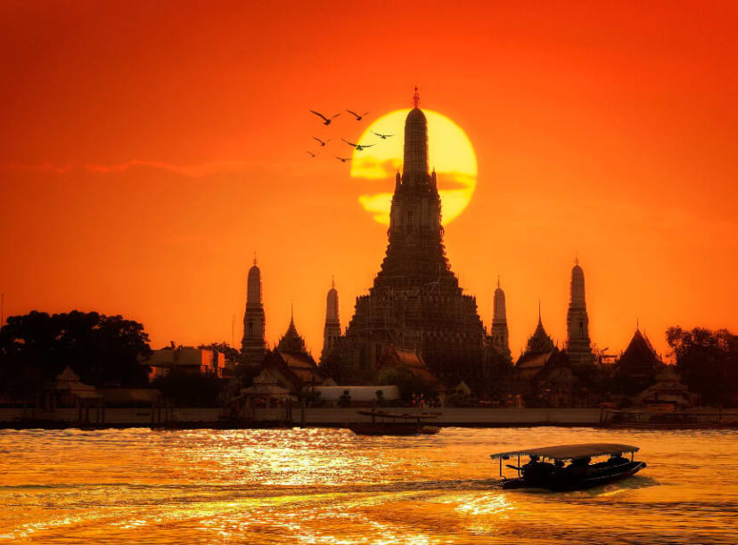 Wat Arun sunset, Bangkok