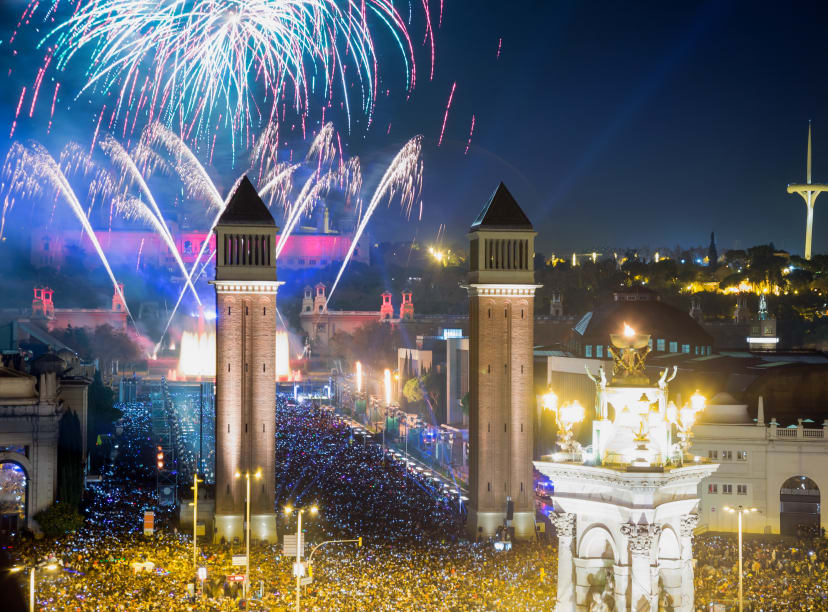 Le Nouvel an à Barcelone