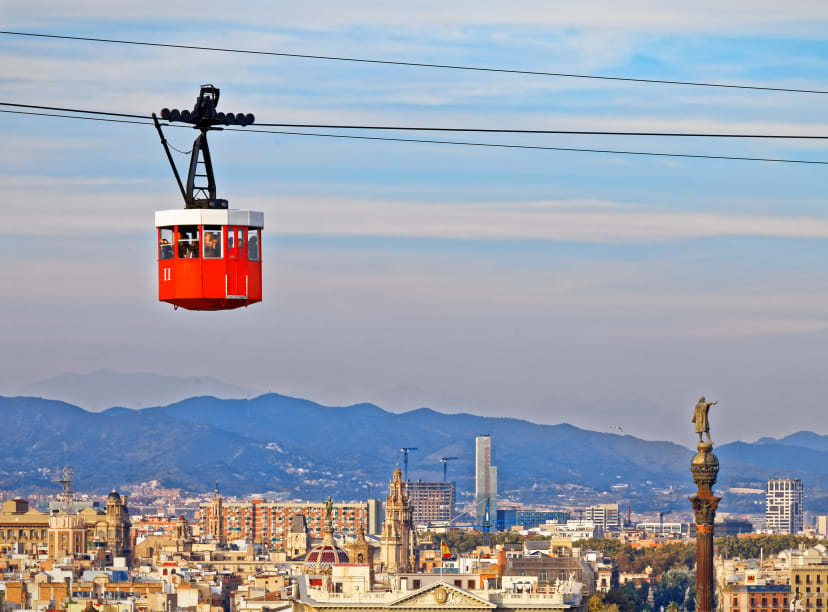 Le téléphérique du port de Barcelone