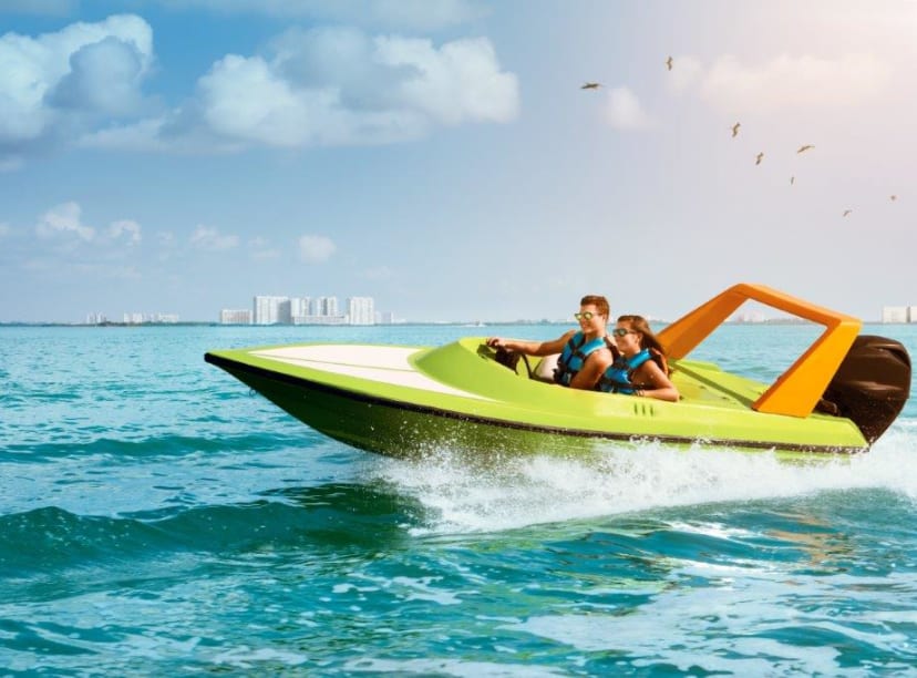 Jungle Tour Speedboat Adventure in Cancun