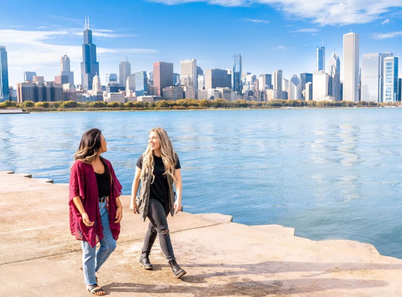 Chicago Walking Skyline