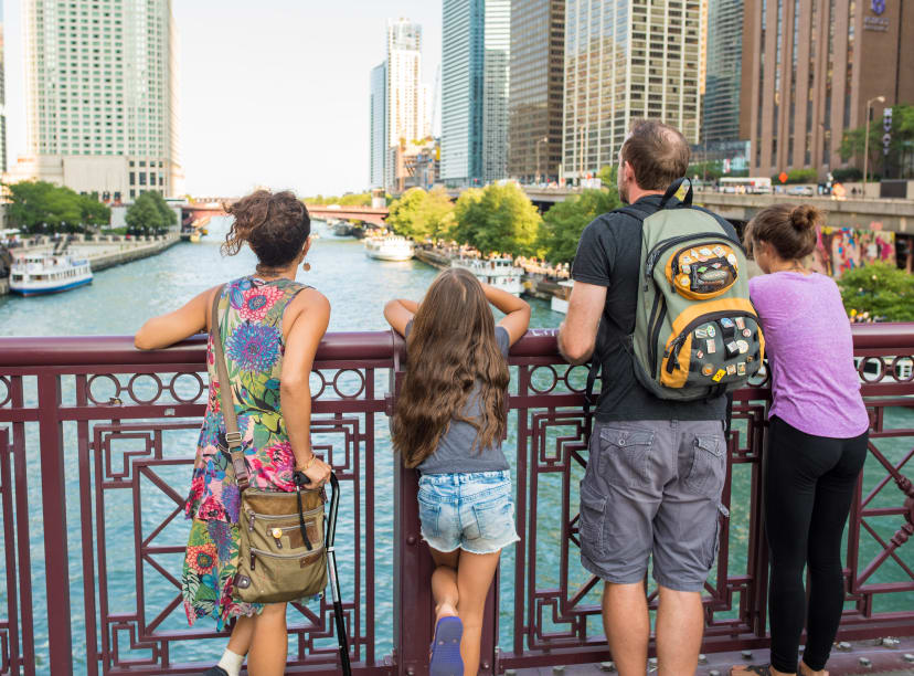 En famille à Chicago !