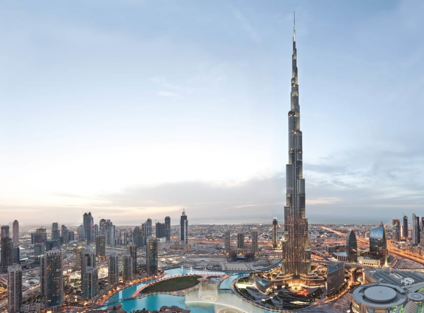 Burj Khalifa and Dubai Fountain