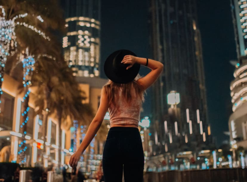 dubai at night