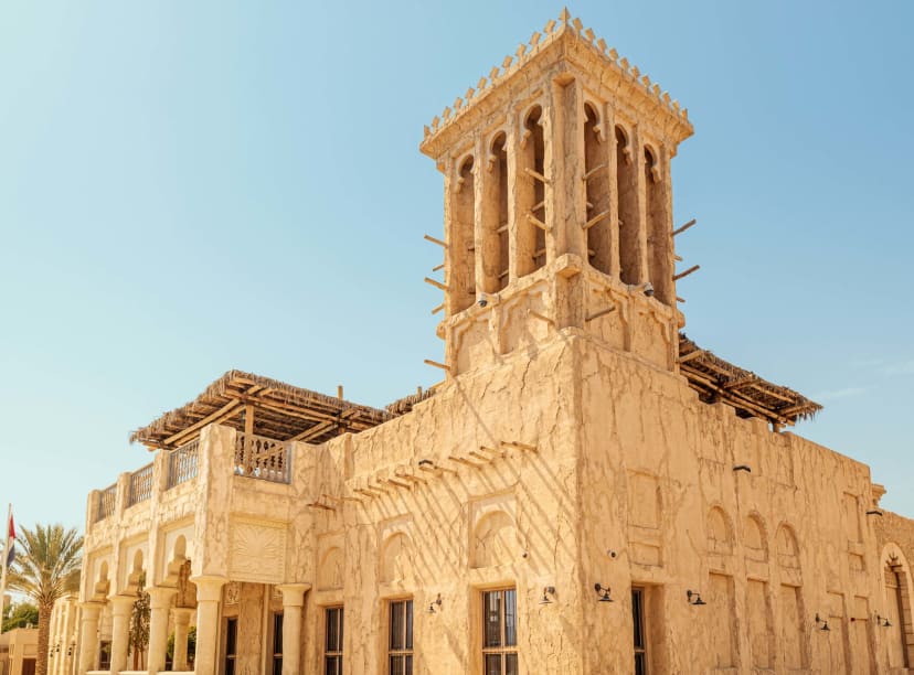 The house and museum of Saeed Al Maktoum in Dubai