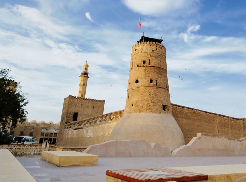 Exterior of Al-Fahidi Fort in Bur Dubai