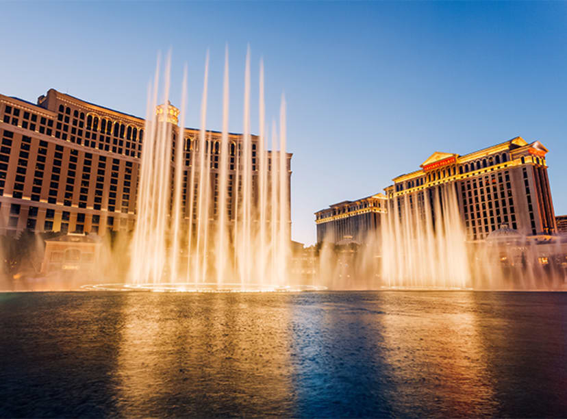 Vegas fountains