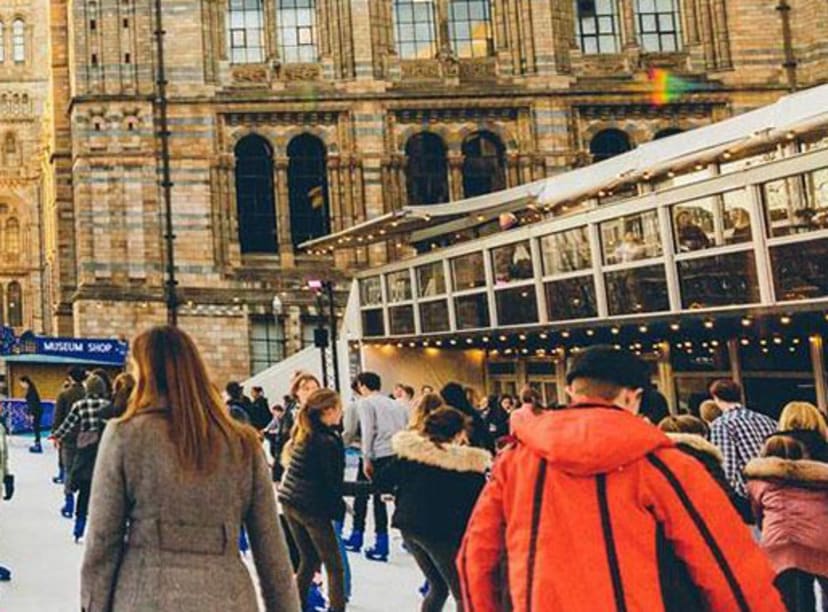 Christmas Ice-skating in London