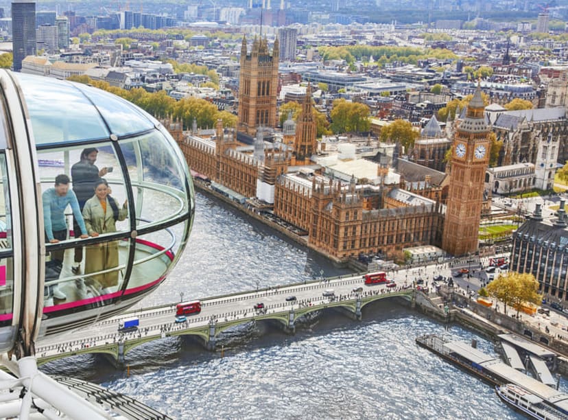 Blick vom London Eye