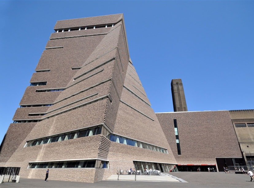 The ziggurat of the Tate Modern London