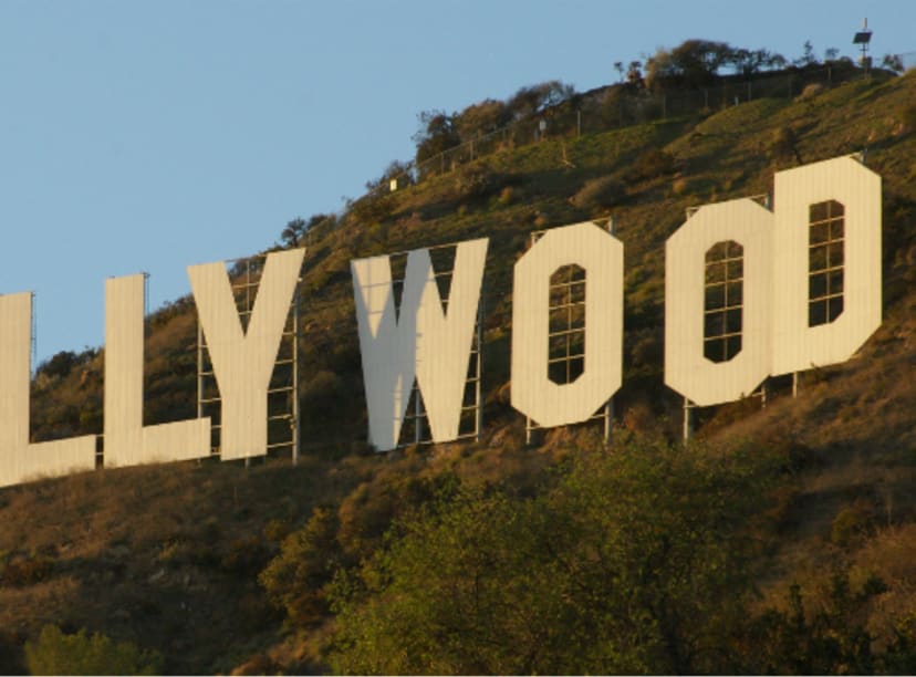 hollywood sign