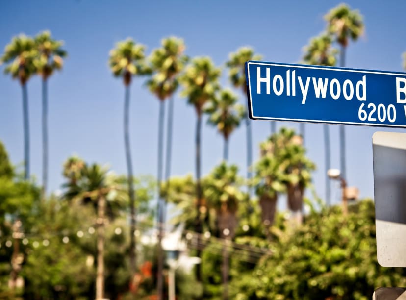 Hollywood boulevard, haut lieu du cinéma