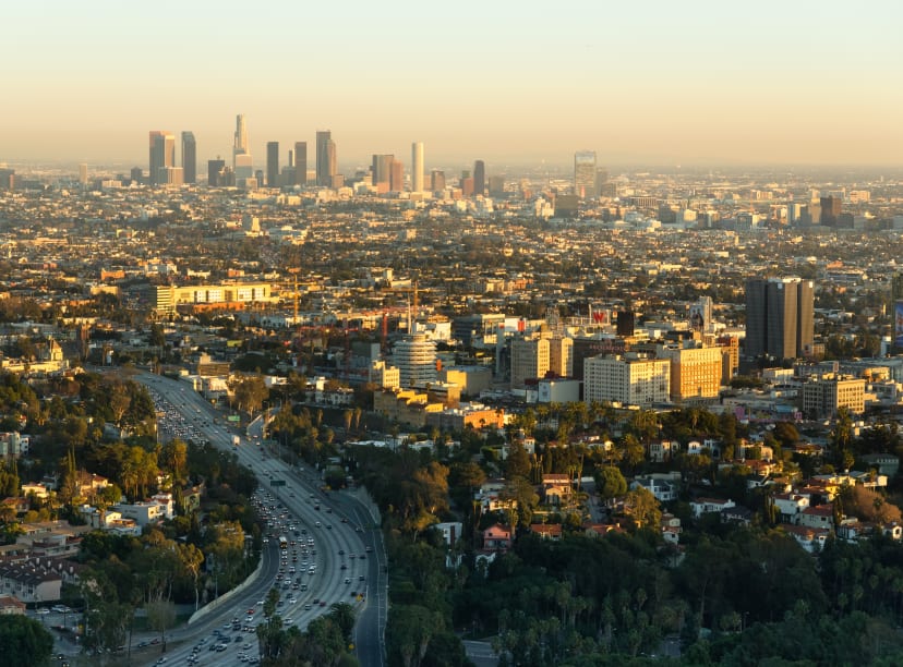 Los Angeles et sa skyline