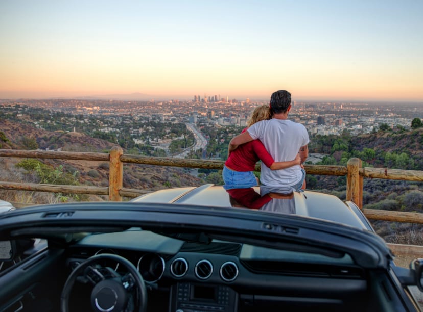 Couple in Los Angeles