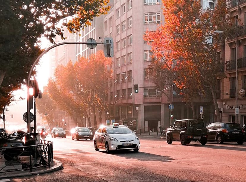 Taxi in Madrid