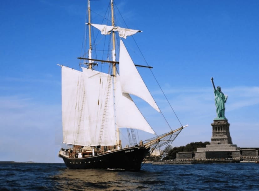 Clipper City, Manhattan, Sail, Cruise