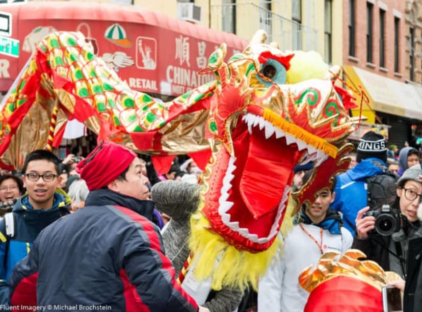 Lunar New Year Parade in Chinatown