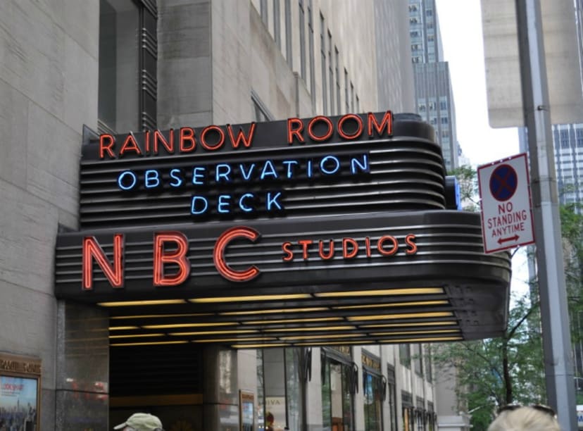 Rockefeller Plaza where Saturday Night Live is filmed.