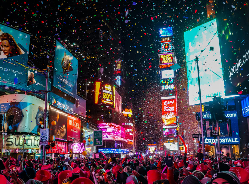 Le Nouvel an à Times Square