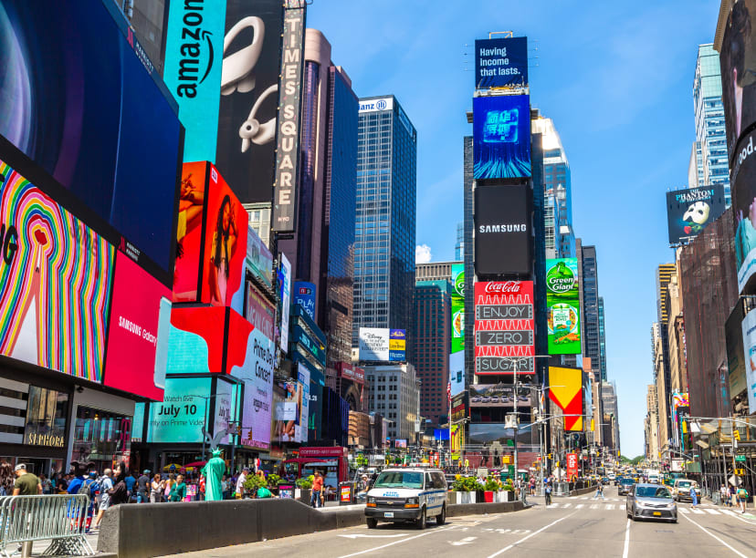 Vue de Times Square