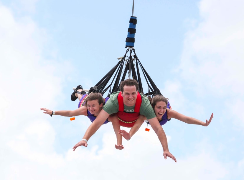 SkyCoaster at Fun Spot America