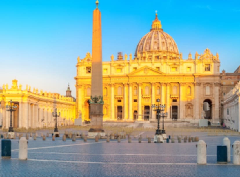 St. Peter's Basilica viewed from St. Peter's Square