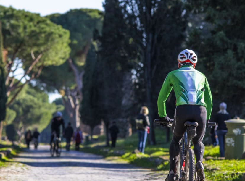 Cycling the Via Appia Antica