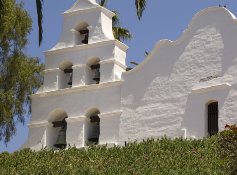 Mission San Diego de Alcalá in Mission Valley