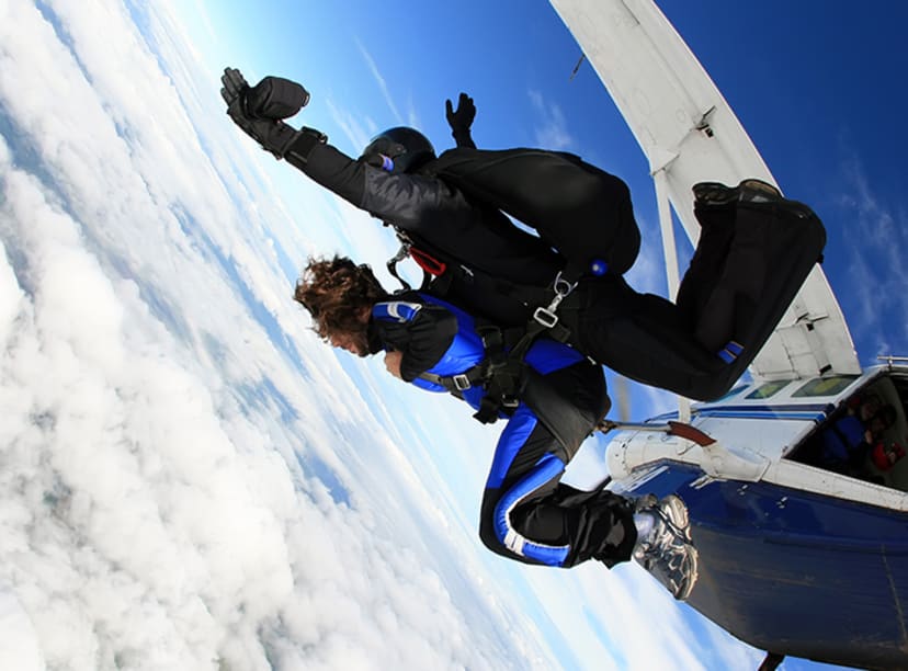 Seoul skydive