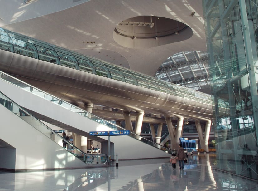 Airport lobby