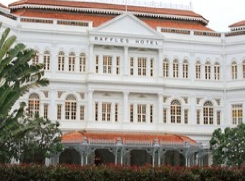 Raffles Hotel in Singapore