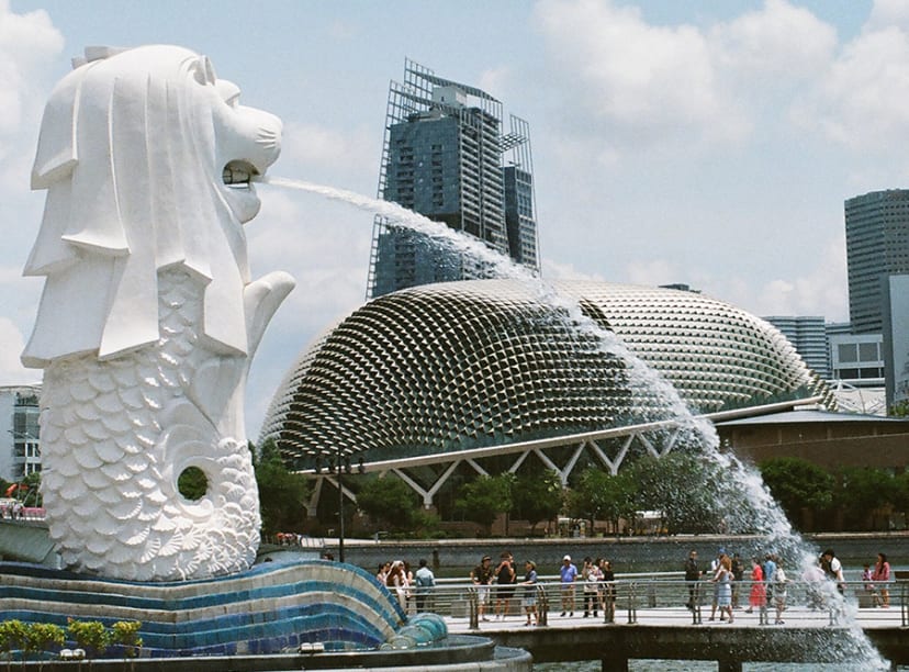 Singapore Merlion Statue