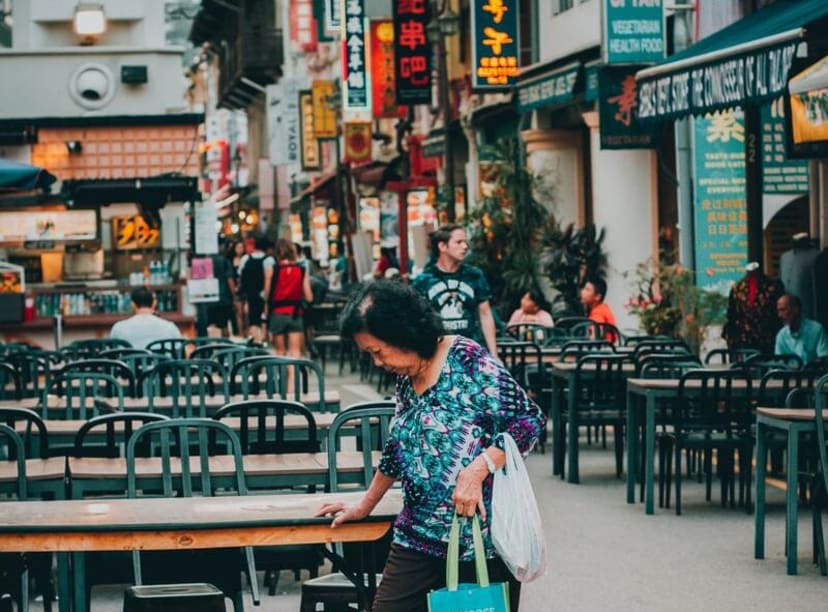 Woman in Bedok